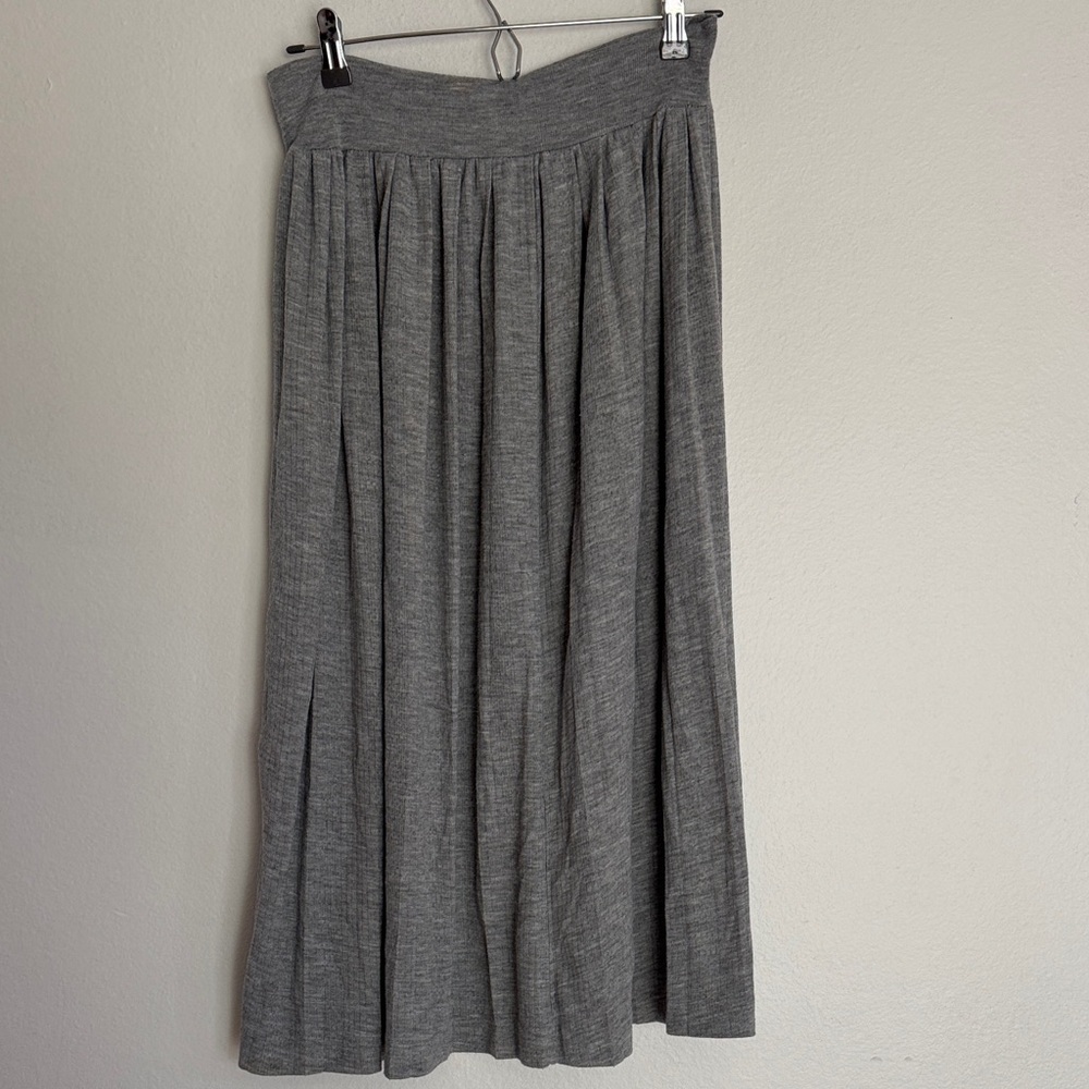 Elegant Gray Women's Skirt